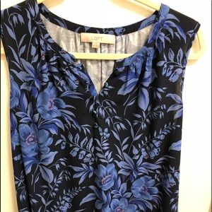 Ann Taylor Loft mixed media top